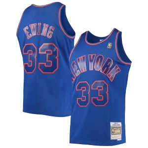 Ideal Patrick Ewing New York Knicks 1996/97 Hardwood Classics Swingman Jersey Blue