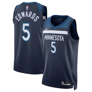 Hermoso Robusto Anthony Edwards Minnesota Timberwolves Nike Unisex Swingman Replica Jersey Icon Edition Navy