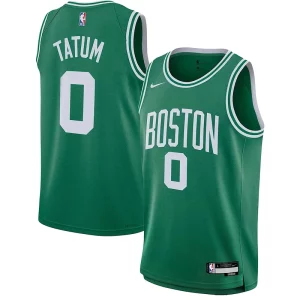Fantástico Original Jayson Tatum Boston Celtics Nike Youth 2022/23 Swingman Jersey Icon Edition Kelly Green