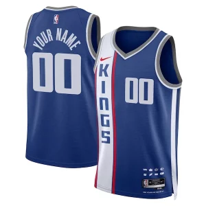 Genial Duradero Sacramento Kings Nike Unisex 2023/24 Custom Swingman Jersey Blue City Edition