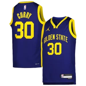 Resistente Stephen Curry Golden State Warriors Jordan Brand Youth Swingman Jersey Statement Edition Blue