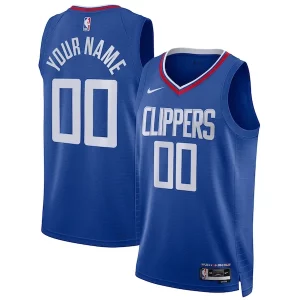 Versátil Elegante Único LA Clippers Nike Unisex Swingman Custom Jersey Royal Icon Edition