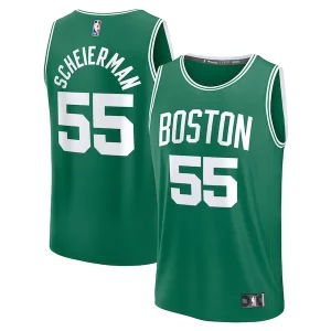 Perfecto Increíble Baylor Scheierman Boston Celtics 2024 NBA Draft Fast Break Player Jersey Icon Edition Kelly Green