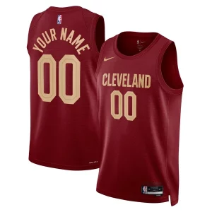 Magnífico Cleveland Cavaliers Nike Unisex Swingman Custom Jersey Burgundy Icon Edition