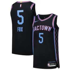 Versátil Increíble Atractivo De'Aaron Fox Sacramento Kings Nike Authentic Player Jersey City Edition Black