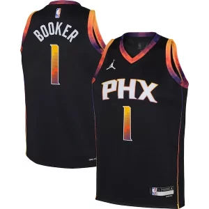 Cool Fantástico Lujoso Devin Booker Phoenix Suns Jordan Brand Youth Swingman Jersey Statement Edition Black