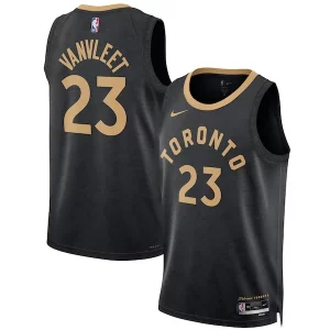Cool Elegante Fred VanVleet Toronto Raptors Nike Unisex 2022/23 Swingman Jersey City Edition Black