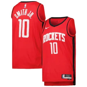 Único Fácil de llevar Jabari Smith Jr. Houston Rockets Nike Unisex Swingman Jersey Icon Edition Red