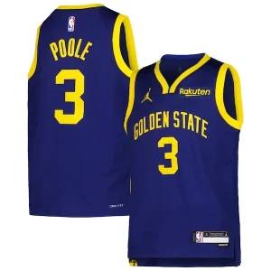 Chulo Lujoso Perfecto Jordan Poole Golden State Warriors Youth 2022/23 Swingman Jersey Navy Statement Edition