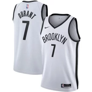 Duradero Encantador Hermoso Kevin Durant Brooklyn Nets Nike 2020/21 Swingman Jersey White Association Edition