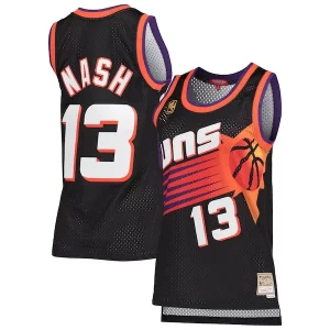 Lujoso Delicioso Maravilloso Steve Nash Phoenix Suns Women's Hardwood Classics Swingman Jersey Black