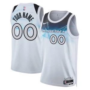 Fantástico Moderno Minnesota Timberwolves Nike Unisex 2024/25 Custom Swingman Jersey City Edition White