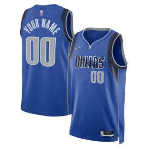 Elegante Comodo Dallas Mavericks Nike 2021/22 Diamond Swingman Custom Jersey Icon Edition Blue