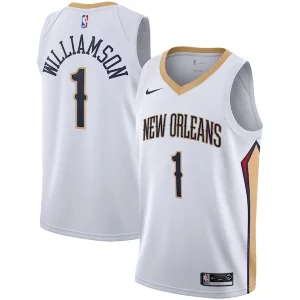 Perfecto Comodo Exquisito Zion Williamson New Orleans Pelicans Nike 2019/2020 Swingman Jersey Association Edition White/Navy