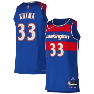 Exquisito Magnífico Fantástico Kyle Kuzma Washington Wizards Nike Authentic Player Jersey City Edition Royal