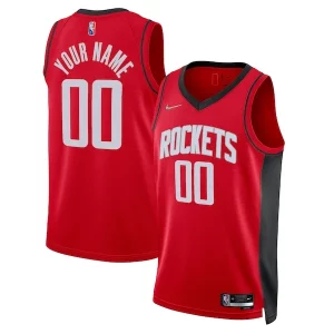 Práctico Increíble Comodo Houston Rockets Nike 2021/22 Diamond Swingman Custom Jersey Icon Edition Red