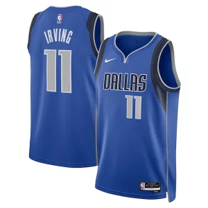 Elegante Práctico Fantástico Kyrie Irving Dallas Mavericks Nike Unisex Swingman Replica Jersey Icon Edition Blue