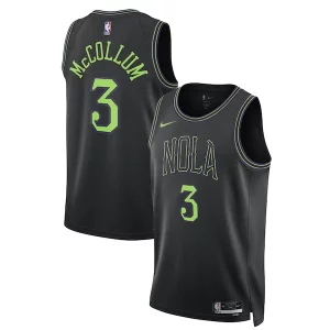 Delicioso Moderno Magnífico CJ McCollum New Orleans Pelicans Nike Unisex 2023/24 Swingman Jersey Black City Edition