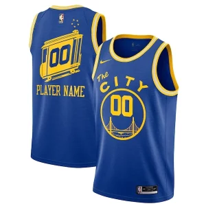 Encantador Resistente Genial Golden State Warriors Nike 2020/21 Hardwood Classics Swingman Custom Jersey Blue