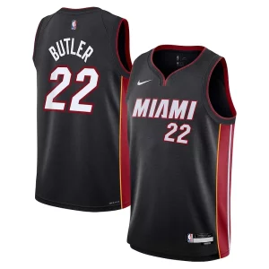 Hermoso Bonito Práctico Jimmy Butler Miami Heat Nike Youth Swingman Jersey Icon Edition Black