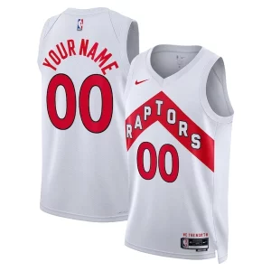 Magnífico Genial Toronto Raptors Nike Unisex Swingman Custom Jersey White Association Edition