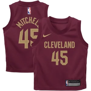 Ideal Magnífico Chulo Donovan Mitchell Cleveland Cavaliers Nike Toddler Swingman Player Jersey Icon Edition Wine