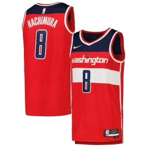Encantador Único Clásico Rui Hachimura Washington Wizards Nike Swingman Jersey Red