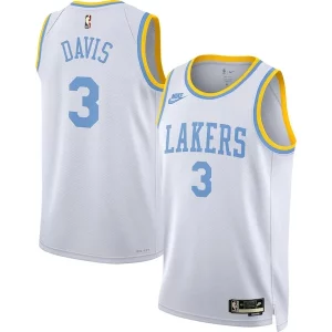Maravilloso Único Delicioso Anthony Davis Los Angeles Lakers Nike Swingman Jersey Classic Edition White