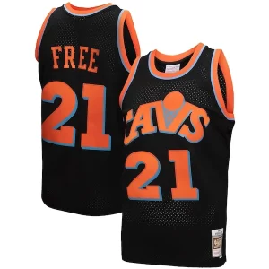 Duradero Estupendo Delicioso Cleveland Cavaliers 1984 85 Hardwood Classics World B. Free Reload 3.0 Swingman Jersey Black