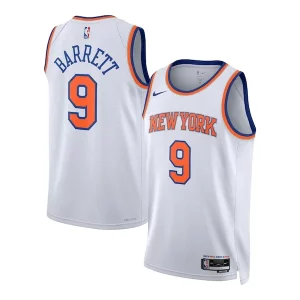 Atractivo Cool RJ Barrett New York Knicks Nike Unisex Swingman Jersey Association Edition White