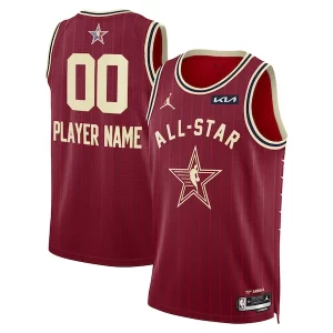 Magnífico Jordan Brand Unisex 2024 NBA All Star Game Swingman Custom Jersey Crimson