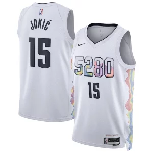 Sofisticado Nikola Jokic Denver Nuggets Nike Unisex 2024/25 Swingman Player Jersey City Edition White