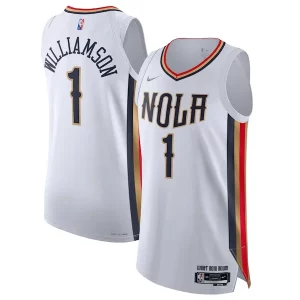 Moderno Original Zion Williamson New Orleans Pelicans Nike 2021/22 Swingman Jersey City Edition White