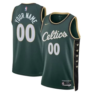 Resistente Boston Celtics Nike Unisex 2022/23 Swingman Custom Jersey City Edition Kelly Green