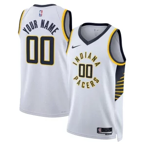 Maravilloso Exquisito Indiana Pacers Nike Unisex Swingman Custom Jersey White Association Edition