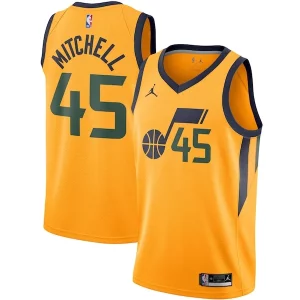 Genial Elegante Duradero Donovan Mitchell Utah Jazz Jordan Brand 2020/21 Swingman Jersey Statement Edition Gold