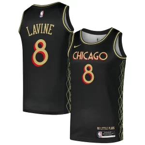 Elegante Chulo Zach LaVine Chicago Bulls Nike Swingman Player Jersey City Edition Black