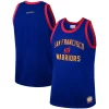 Bonito Fácil de llevar Increíble Golden State Warriors Hardwood Classics Team Heritage Fashion Jersey Royal
