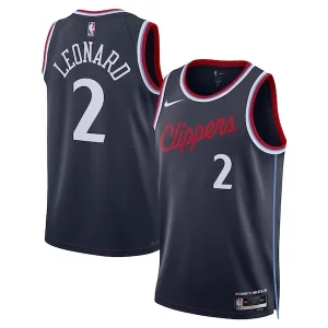 Exquisito Resistente Robusto Kawhi Leonard LA Clippers Nike Unisex 2024/25 Swingman Jersey Navy Icon Edition