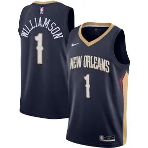 Versátil Delicioso Ideal Zion Williamson New Orleans Pelicans Nike Swingman Jersey Navy Icon Edition
