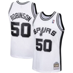 Único Increíble Bonito David Robinson San Antonio Spurs 1998/99 Hardwood Classics Swingman Jersey White