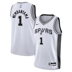 Exquisito Moderno Resistente Victor Wembanyama San Antonio Spurs Nike Youth Swingman Jersey Association Edition White