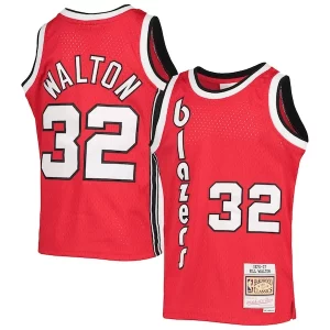Fácil de llevar Encantador Bill Walton Portland Trail Blazers Youth 1976/77 Hardwood Classics Swingman Jersey Black