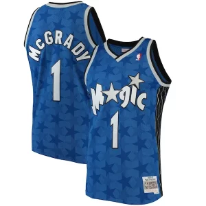 Versátil Exquisito Ideal Tracy McGrady Orlando Magic Hardwood Classics Swingman Jersey Blue