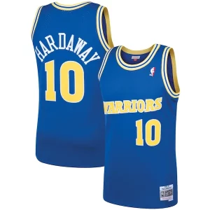 Estupendo Tim Hardaway Golden State Warriors 1990/91 Hardwood Classics Swingman Jersey Royal
