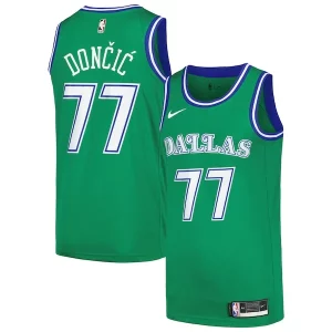 Exquisito Luka Dončić Dallas Mavericks Nike Swingman Player Jersey Classic Edition Green