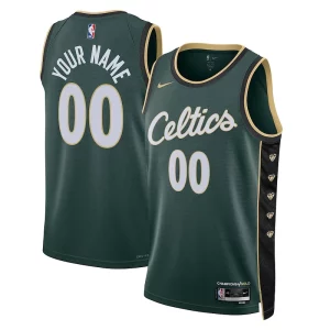 Elegante Resistente Perfecto Boston Celtics Nike Unisex 2022/23 Swingman Custom Jersey City Edition Kelly Green
