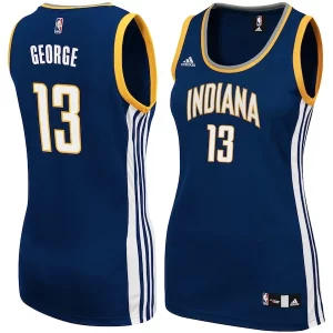 Ideal Chulo Elegante Paul George Indiana Pacers adidas Women's Replica Jersey Navy