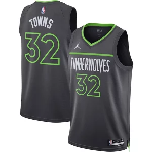 Exquisito Cool Estupendo Karl Anthony Towns Minnesota Timberwolves Jordan Brand Unisex Swingman Jersey Statement Edition Charcoal