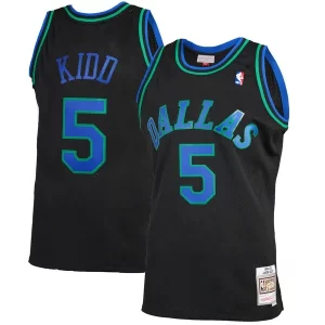 Lujoso Delicioso Atractivo Jason Kidd Dallas Mavericks 1994/95 Hardwood Classics Reload 2.0 Swingman Jersey Black